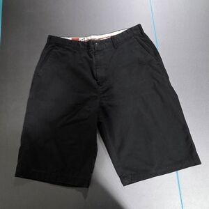 Volcom Men's Black Flat Front Shorts